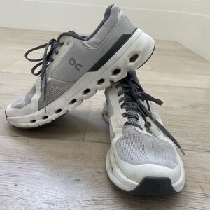 On Cloud Cloudrunner 2 Men's Size 12 Frost White Running Shoes